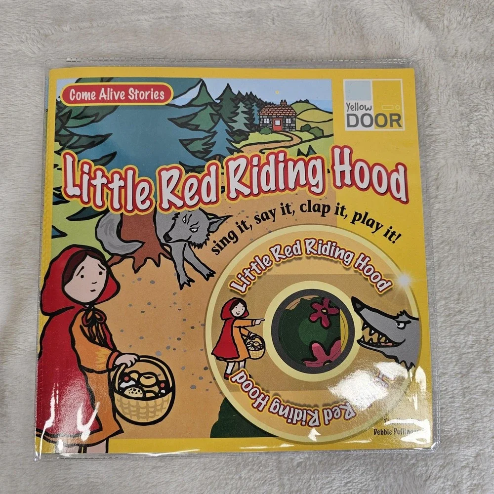 Yellow‎ Door Little Red Riding Hood Book Audio CD + Interactive CD-ROM PC/Mac